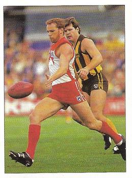 1992 Select AFL Stickers #230 Leon Higgins Front